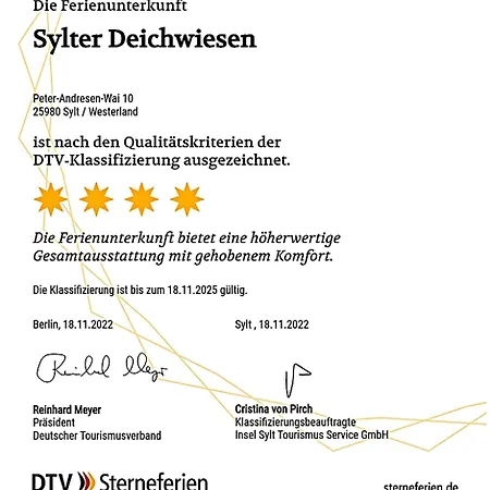 Deichwiese Westerland Auf Sylt *